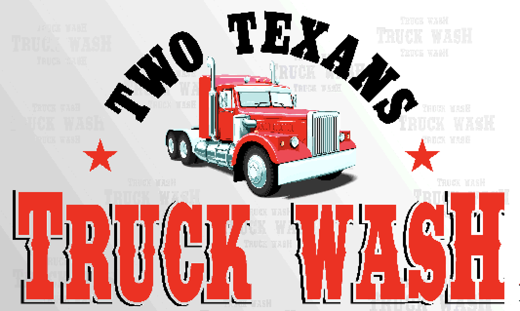Two Texans Truck Wash - Logo